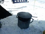 Cestino presso la seggiovia