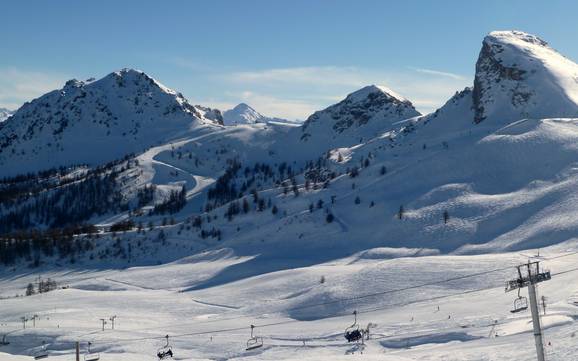 Sciare nella Vallée de la Guisane