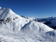 Vista in direzione di Sedrun