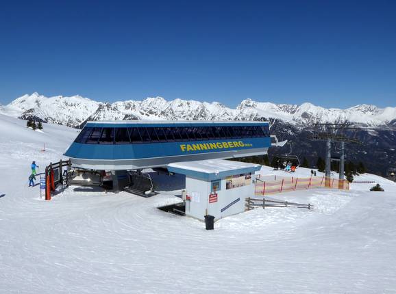 Samsonbahn - 6pers.| Seggiovia ad alta velocità (ad agganciamento automatico) con cupole di protezione