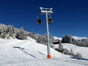 Dorfbahn Gerlos I - 10pers.| Telecabina con riscald.sed. (monofune, agganc.autom.)