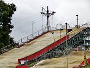 Vista laterale della pista nera