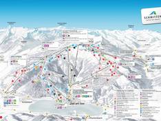 Mappa delle piste Schmittenhöhe - Zell am See