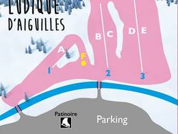 Mappa delle piste Aiguilles