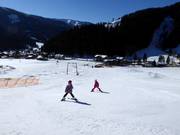 Piste facili presso lo skilift per principianti Rettenegg