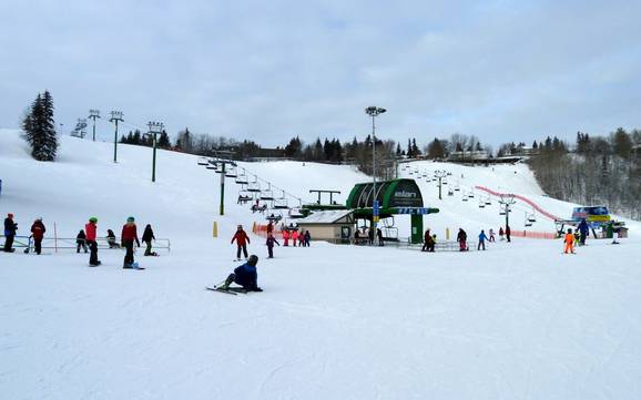 Edmonton Capital Region: Dimensione dei comprensori sciistici – Dimensione Snow Valley - Edmonton