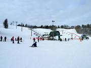 Vista sulla piccola area sciistica Snow Valley