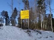 Informazioni dettagliate su ogni singola pista