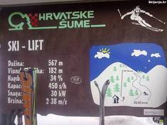 Mappa delle piste Rudnik Tršće
