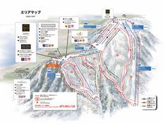 Mappa delle piste Biwako Valley