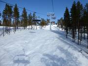 Pista freeride sotto la seggiovia esaposto