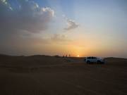 Tramonto nel deserto