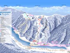 Mappa delle piste Naggler Alm - Techendorf (Weissensee)
