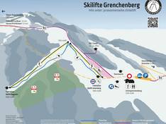 Mappa delle piste Grenchenberg - Grenchen