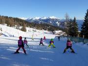Corso di sci presso lo skilift Bidner