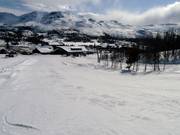 Pista di esercitazione presso lo skilift Lilleputt