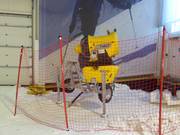 Cannone da neve nella ski hall SNØ vicino a Oslo