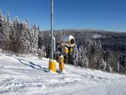 Cannone da neve ad alte prestazioni presso lo skilift Kißlinger