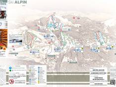 Mappa delle piste Les Marmousets/Massif d’Orbe - Bois d’Amont
