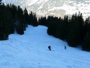 Itinerario sciistico impegnativo verso Vandans