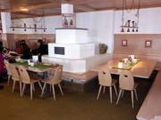 Il ristorante self-service panoramico presso la stazione a monte Diedamskopf