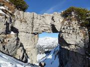 La finestra Loser sopra l'omonima seggiovia