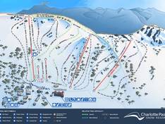 Mappa delle piste Charlotte Pass