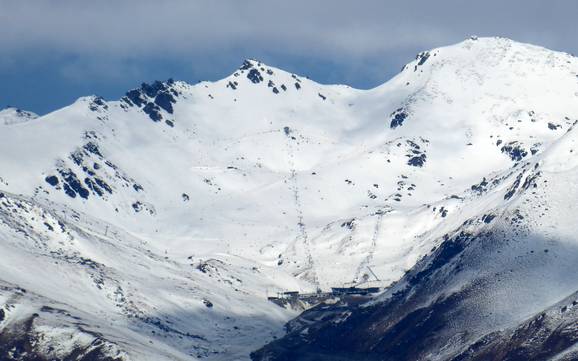 The Remarkables: Dimensione dei comprensori sciistici – Dimensione The Remarkables