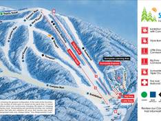 Mappa delle piste Sundown
