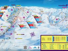 Mappa delle piste Konakli (Ejder 3200 World Ski Center)