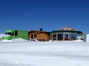 W1 Schirmbar e food truck alla stazione a monte della Wildkogelbahn (Neukirchen)