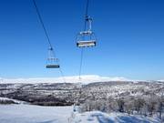 Fjällgårdsbanan - 4pers.| Seggiovia ad alta velocità (agganc.autom.)