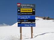 Segnaletica delle piste a Winter Park