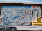 Tabellone informativo con stato delle piste