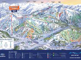 Mappa delle piste Perisher