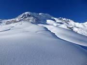 Vista sulla discesa variante Nidla