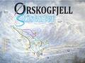 Mappa delle piste Ørskogfjell Skisenter