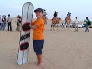 Anche i più piccoli possono fare sandboard