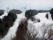 Discese al Vista Peak