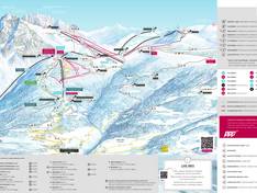 Mappa delle piste Merano 2000