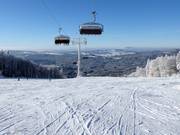 Pista di media difficoltà presso la seggiovia Große Almberg