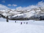 Pista facile presso la seggiovia Moonbeam Express