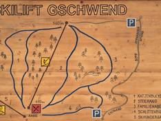 Mappa delle piste Gschwend