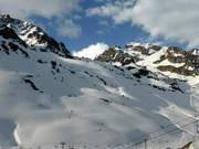 Piste difficili e freeride presso la seggiovia Prade Verde