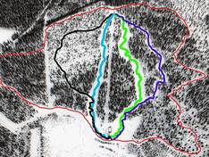 Mappa delle piste Sattajärvi