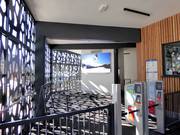 Zona d’ingresso molto curata a Pampeago