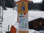 Informazioni compatte alla stazione a valle