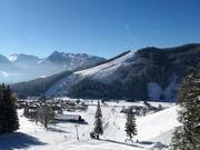 Vista dallo Zauberlift verso il Rittisberg