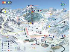 Mappa delle piste Funiushan - Luanchuan