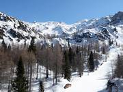 Vista dal Zadnji Vogel verso lo Šija